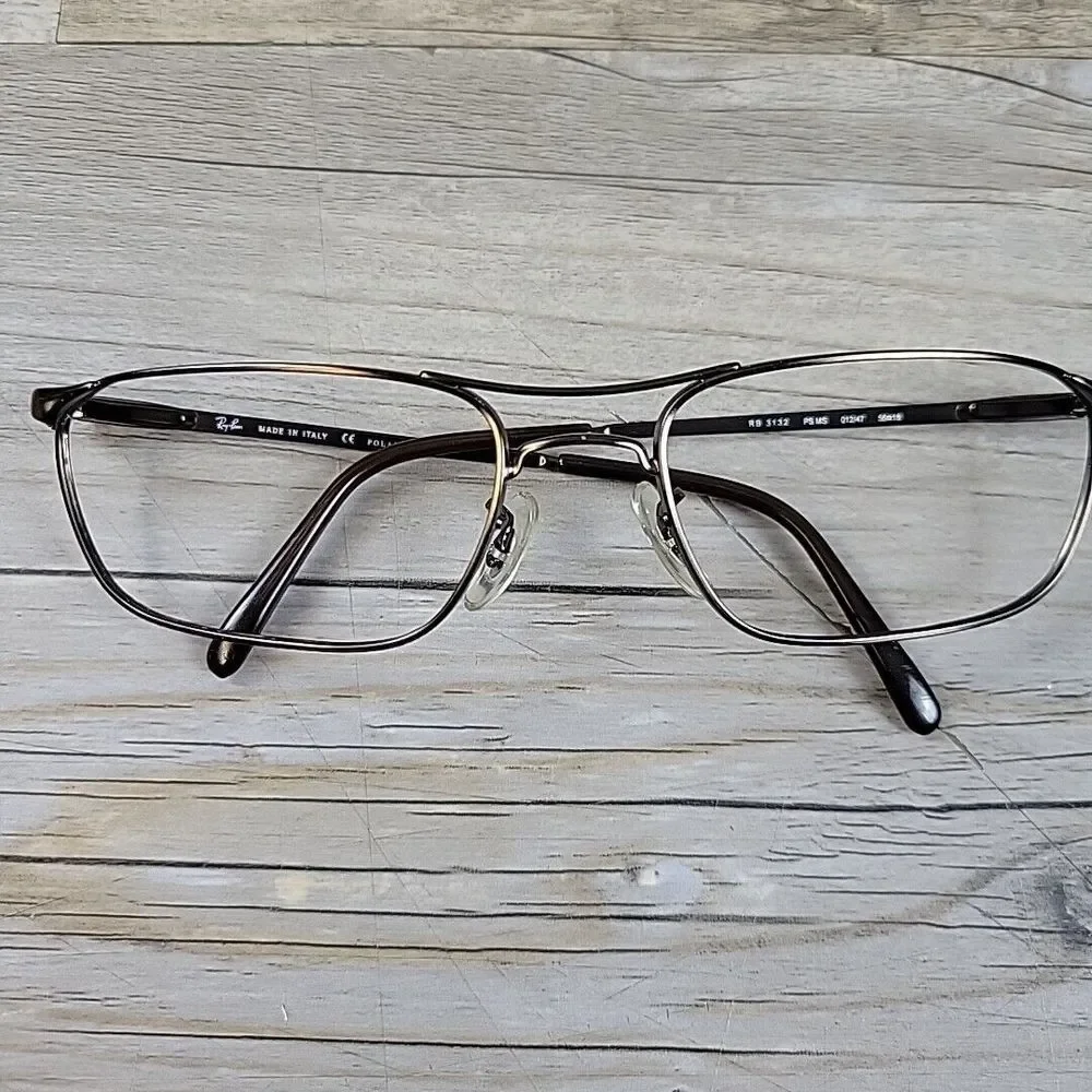 Ray-Ban RB3132 PS MS 012/47 Brown 56-18 Sunglasses FRAMES ONLY‎ Italy